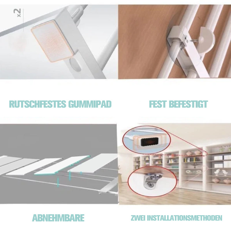 Gluschwein - Erweiterbares Schrank-Spannregal-Lagerregal