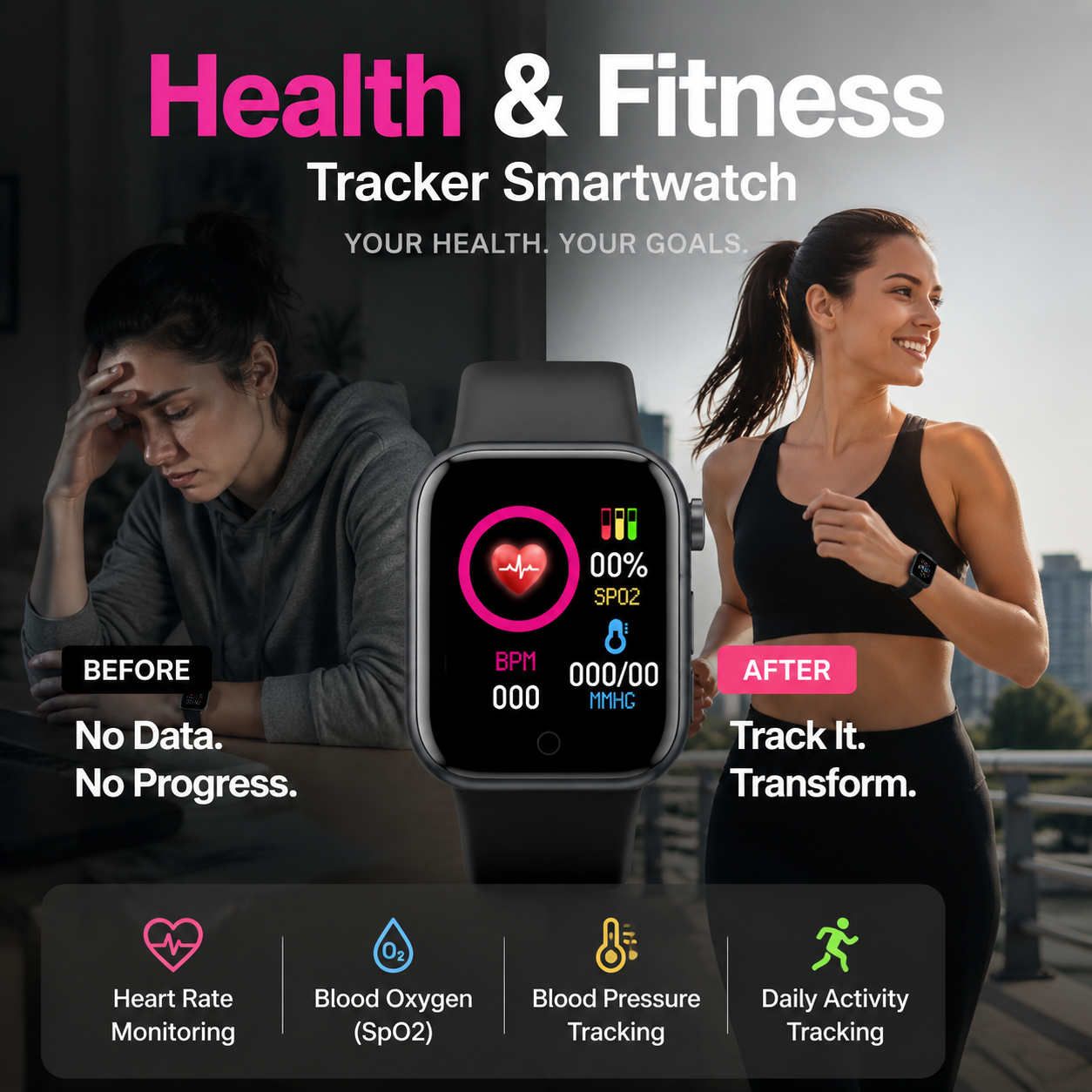 🔥Solange der Vorrat reicht 40 % Rabatt!🎉Smartwatch zur Gesundheits- und Fitnessverfolgung