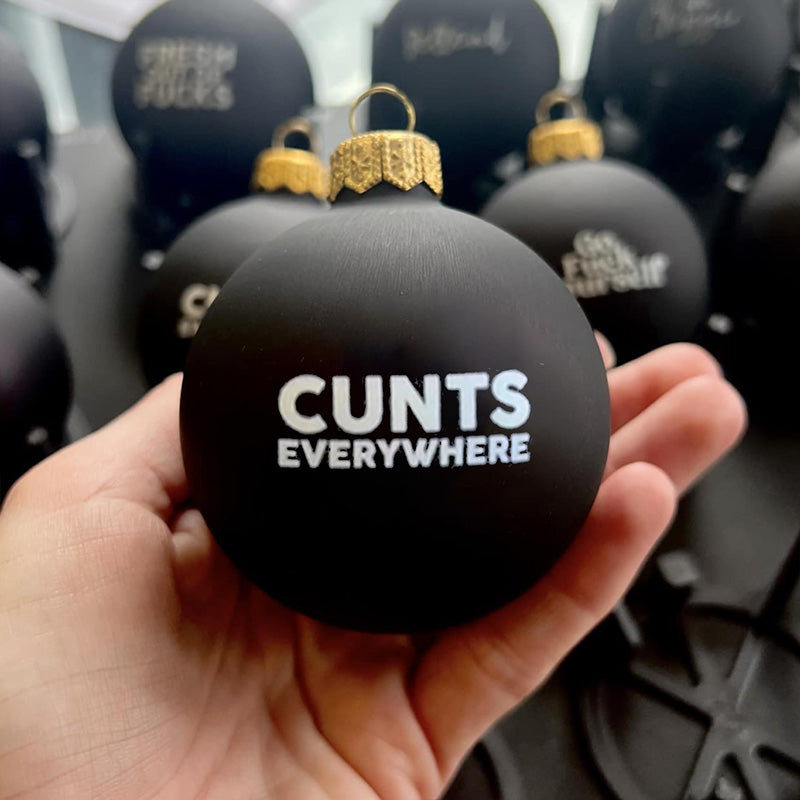 Lustiges Weihnachtsornament