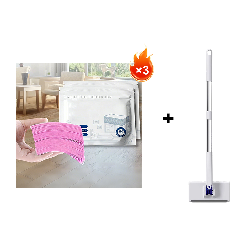 Gluschwein - ✨ Wasserlösliche Bodenreinigungstücher, 30 Stück – Kein Abmessen, glänzende Böden – Über 50.000 verkauft – praktisch, schnell & streifenfrei für alle Böden 🏠