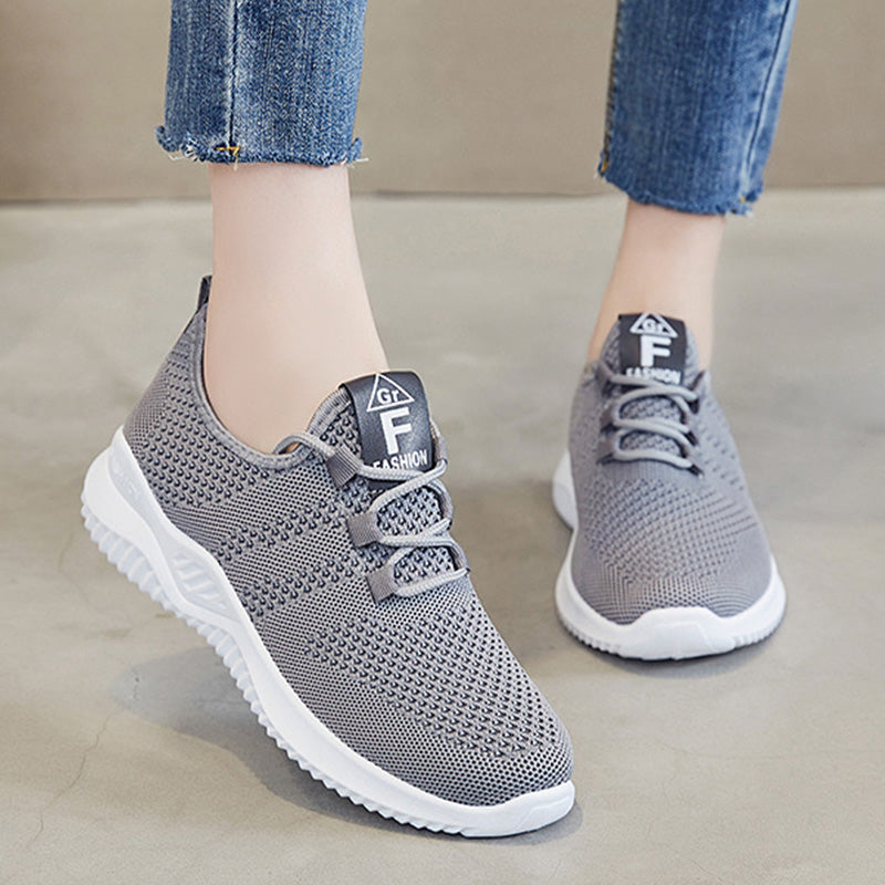 Gluschwein - Neue atmungsaktive Unisex-Mesh-Sneaker Grau