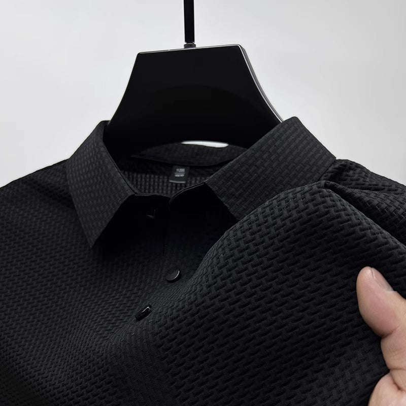 Gluschwein - Mesh Ice Silk Short Sleeve T-shirt Polo Shirt