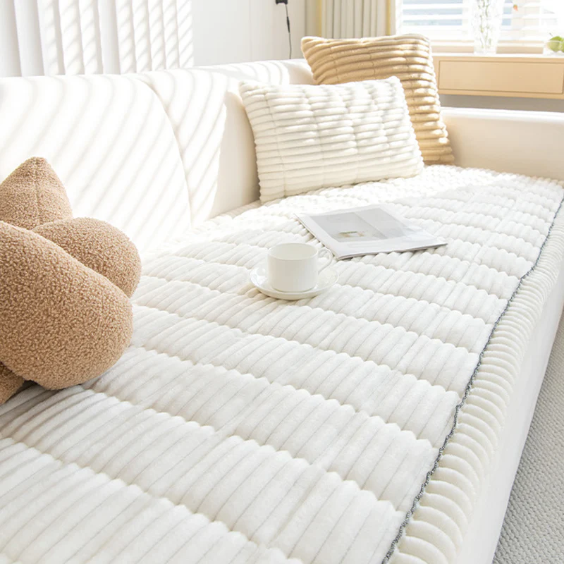 Gluschwein - Sofa Mat - Gestepptes Cord-Sofakissen | Ideal für Haustiere
