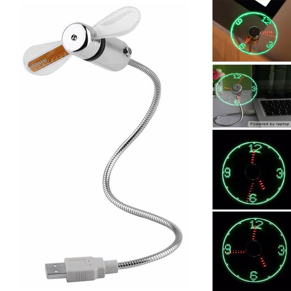 Gluschwein - LED Ventilator, Flexibel USB Lüfter