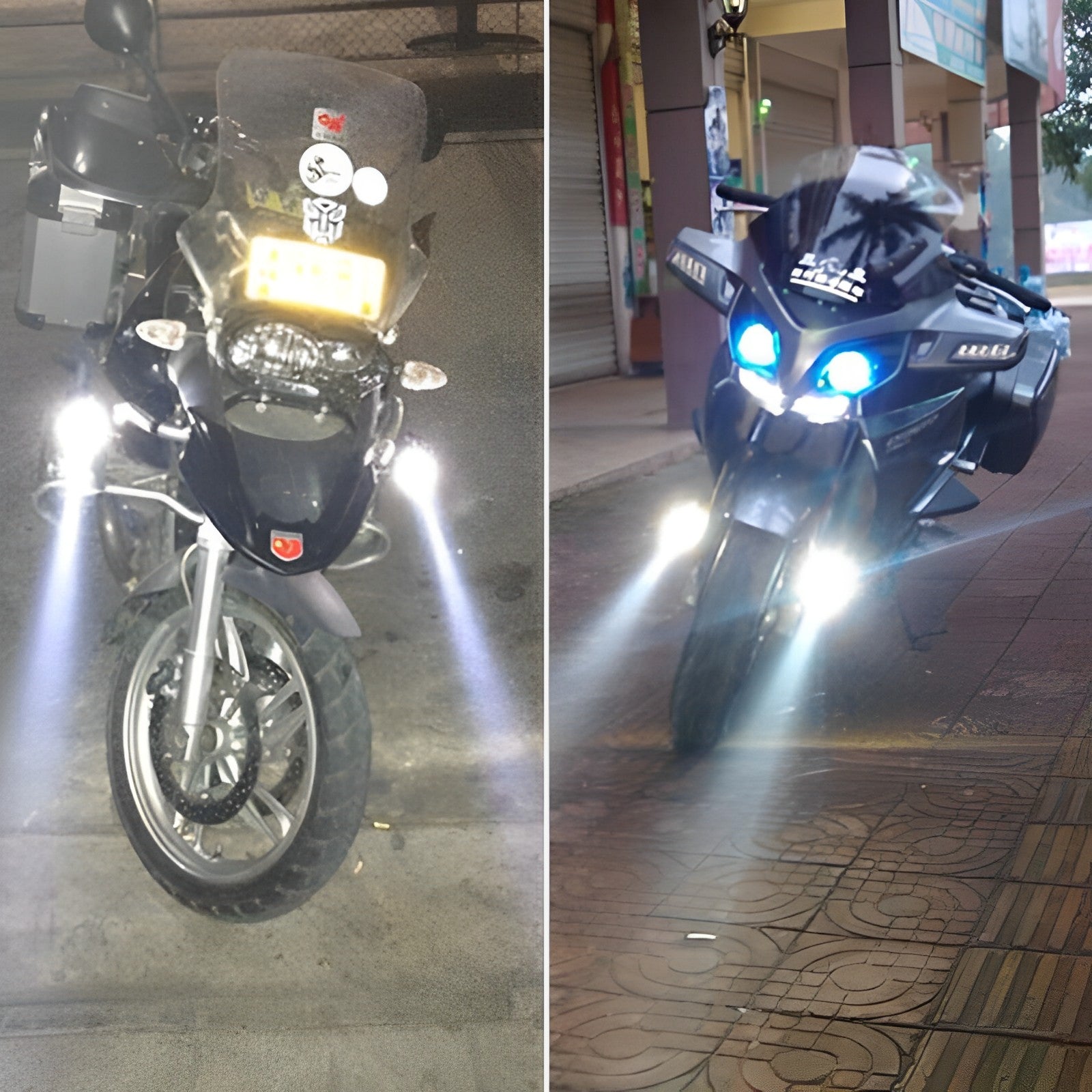 Gluschwein - Motorrad-Fahrlicht LED-Hilfslicht