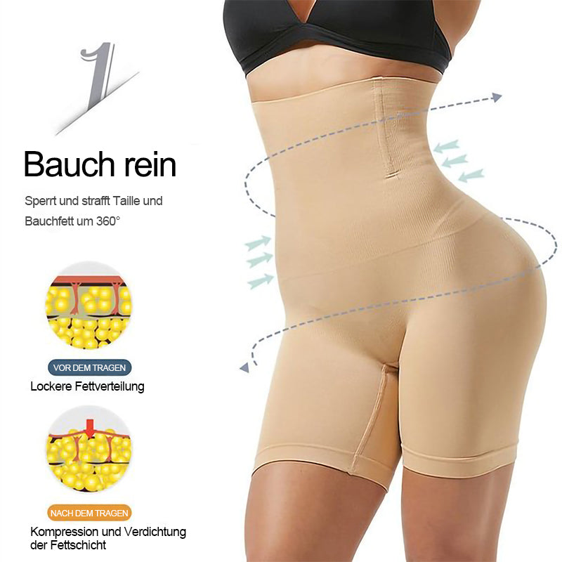 Gluschwein - Bauchregulierende Hose mit hoher Taille