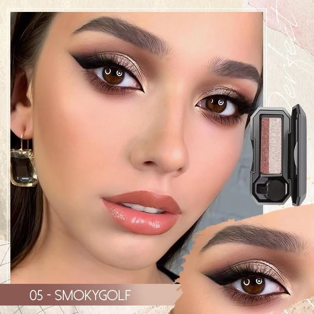 Gluschwein - Glamour Eyeshadow - Perfekte zweifarbige Lidschattenpalette