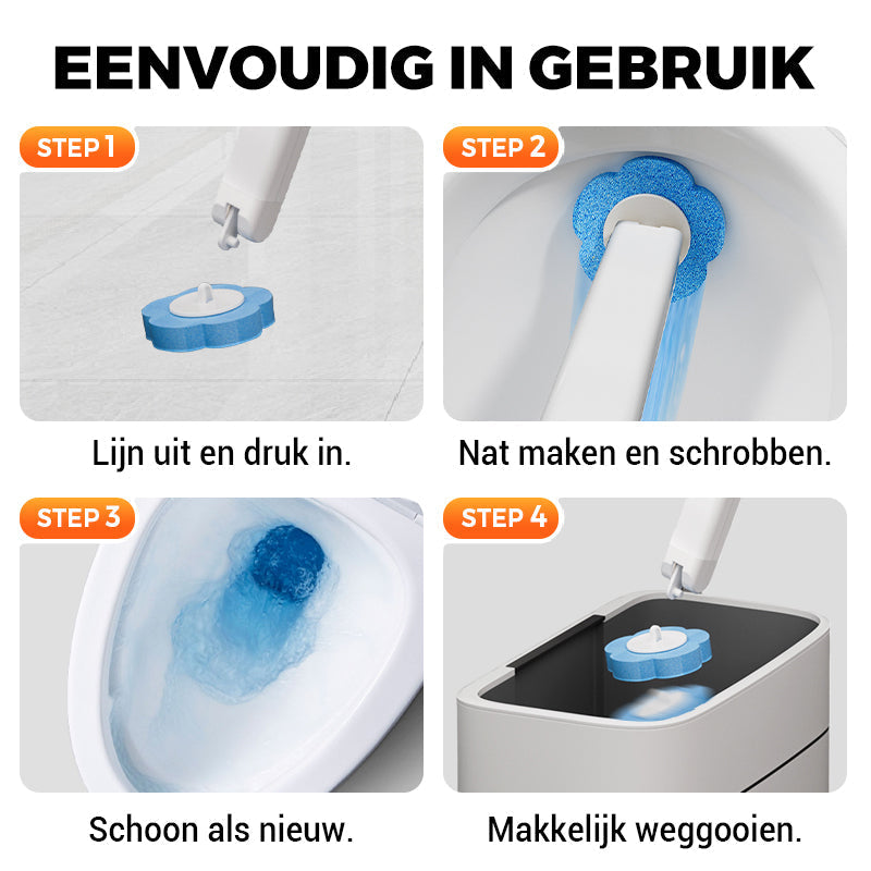 Gluschwein - Heißer Verkauf 🎉 WC-Bürsten mit Reinigungsmittel ✨ Für gründliche Reinigung und hygienische WC-Pflege
