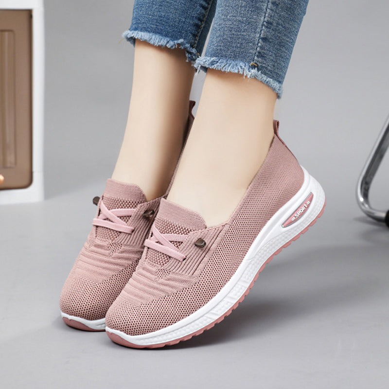 📢📢50 % Rabatt!! ⏰Leichte, atmungsaktive Slip-On Freizeitschuhe für Frauen