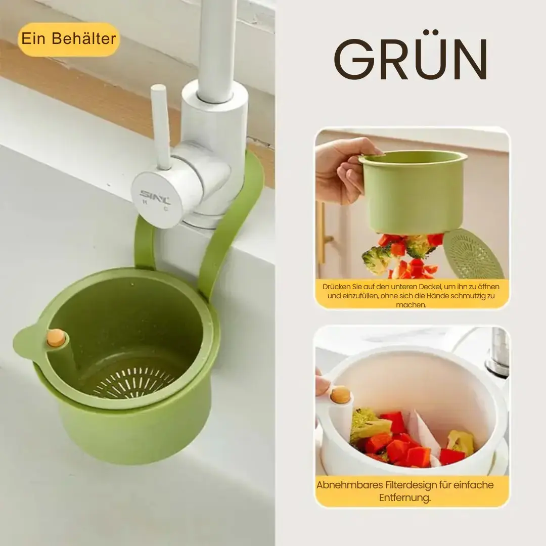 Schluss mit verstopften Spülen – sauberes Abgießen in Sekunden