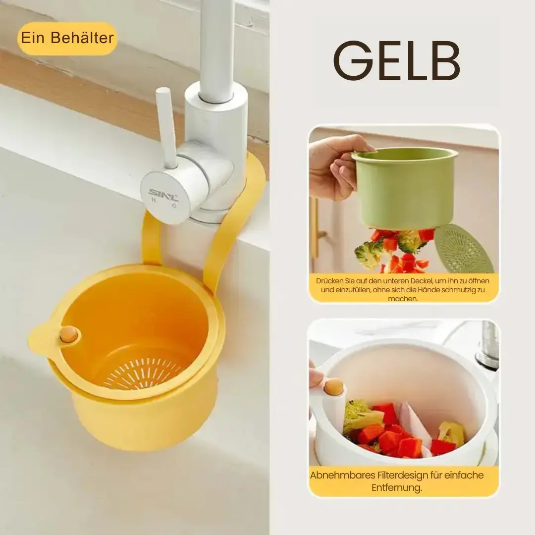 Schluss mit verstopften Spülen – sauberes Abgießen in Sekunden