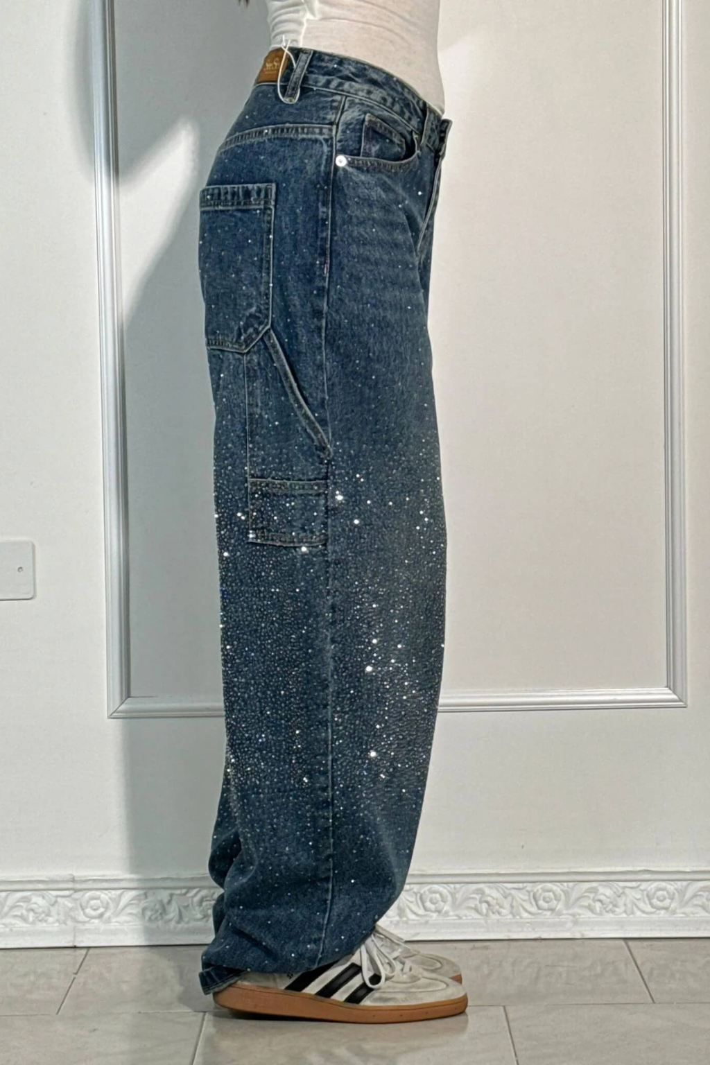 Baggy | Glitzerhose | 1+1 GRATIS
