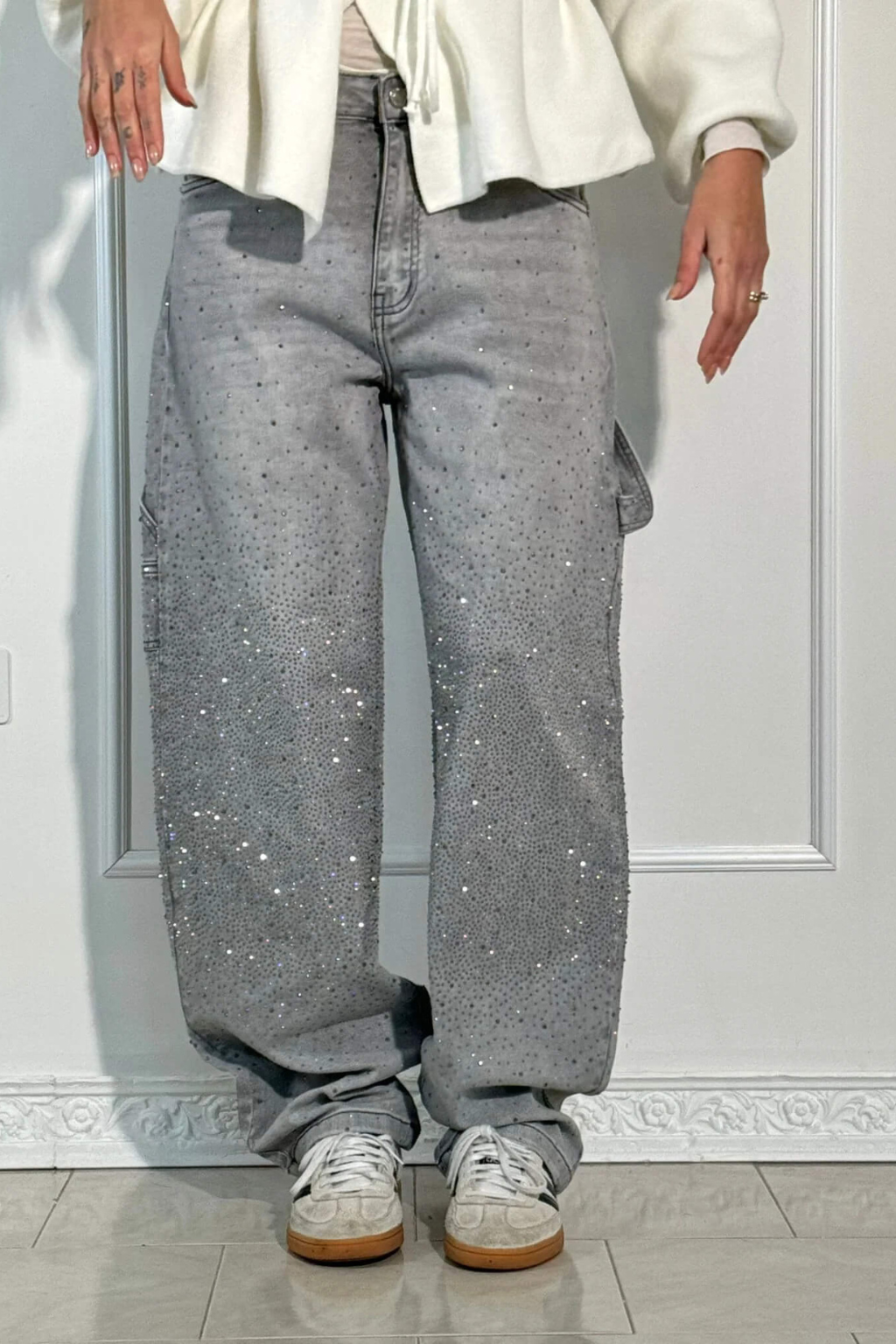 Baggy | Glitzerhose | 1+1 GRATIS