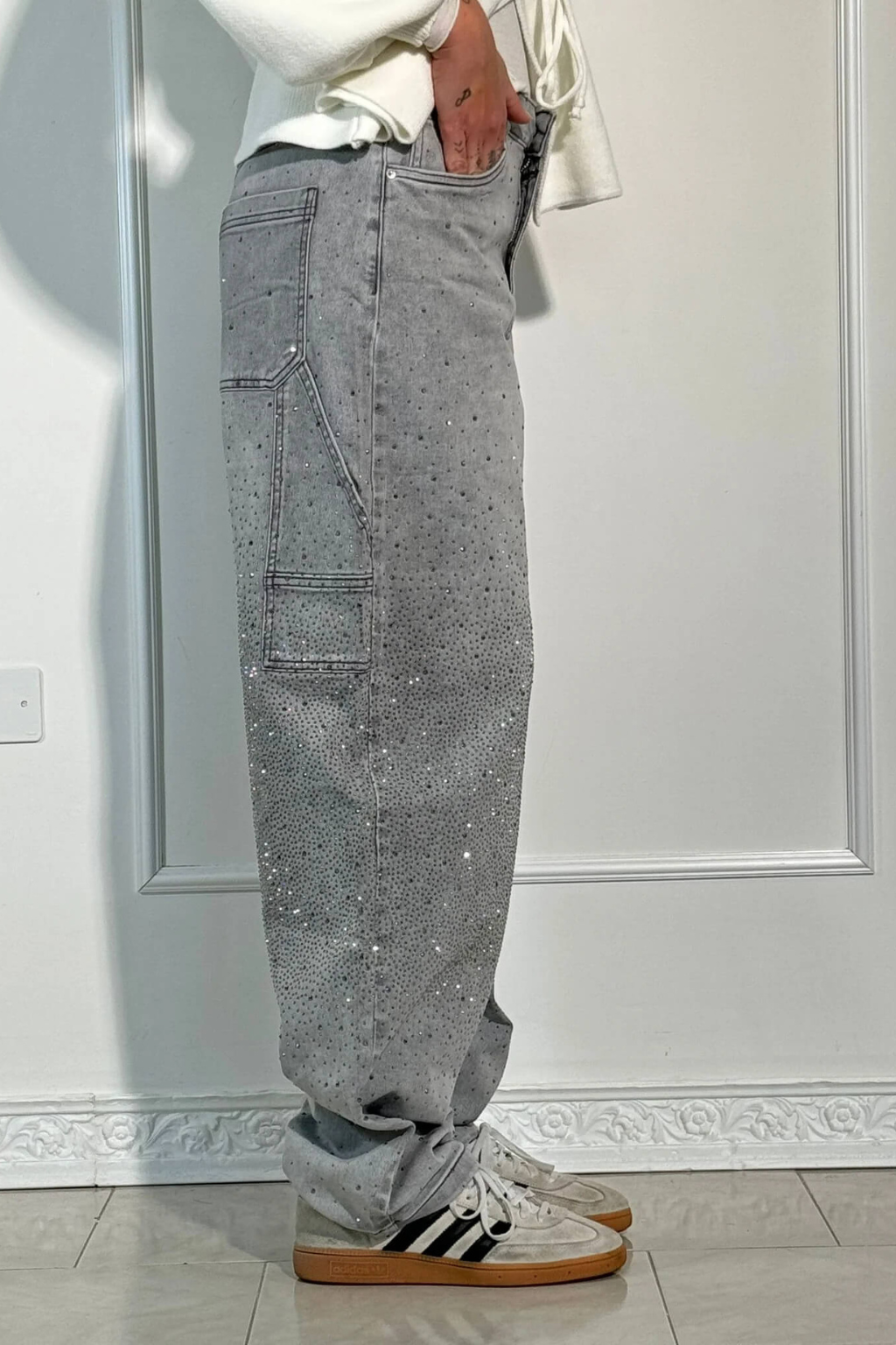 Baggy | Glitzerhose | 1+1 GRATIS
