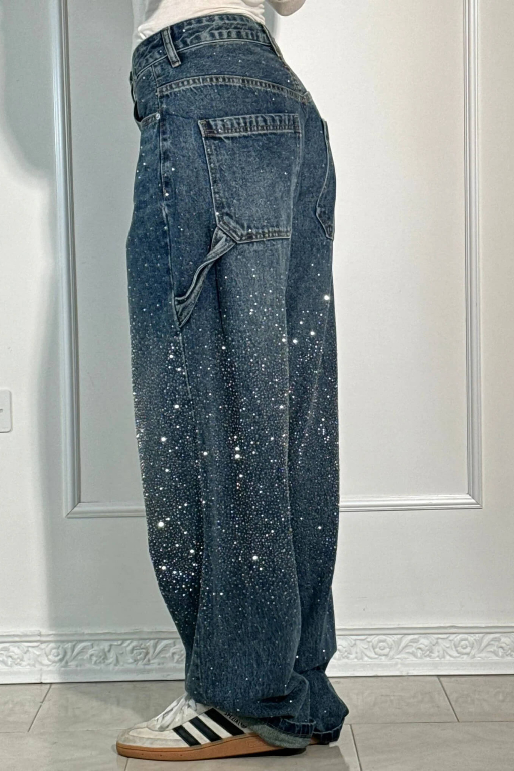 Baggy | Glitzerhose | 1+1 GRATIS