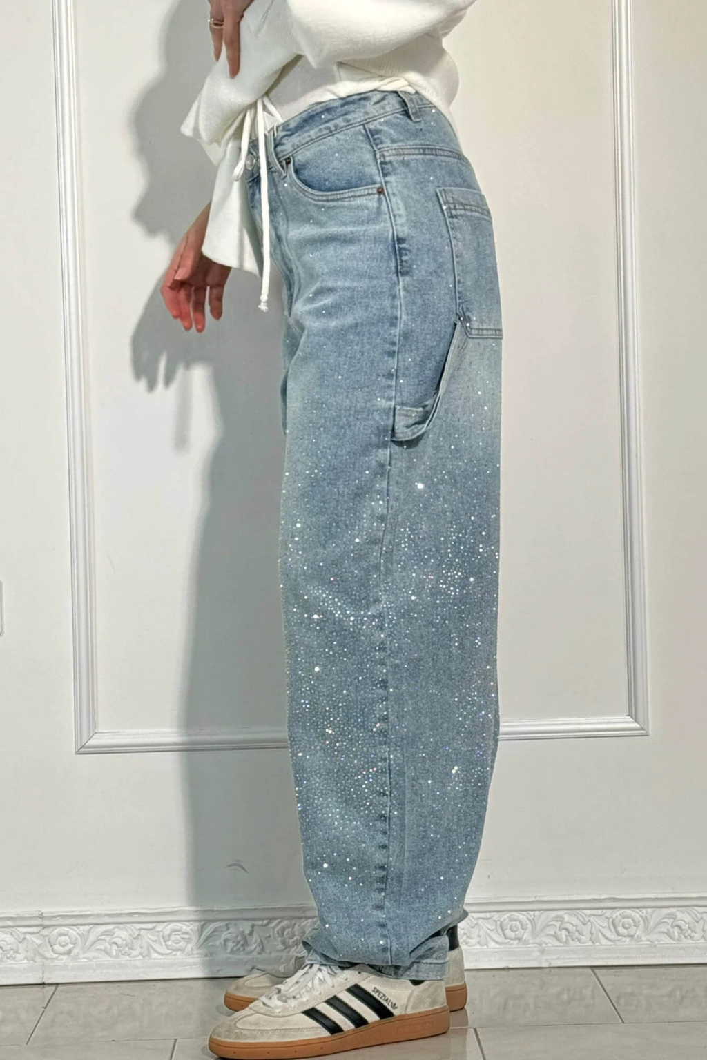 Baggy | Glitzerhose | 1+1 GRATIS