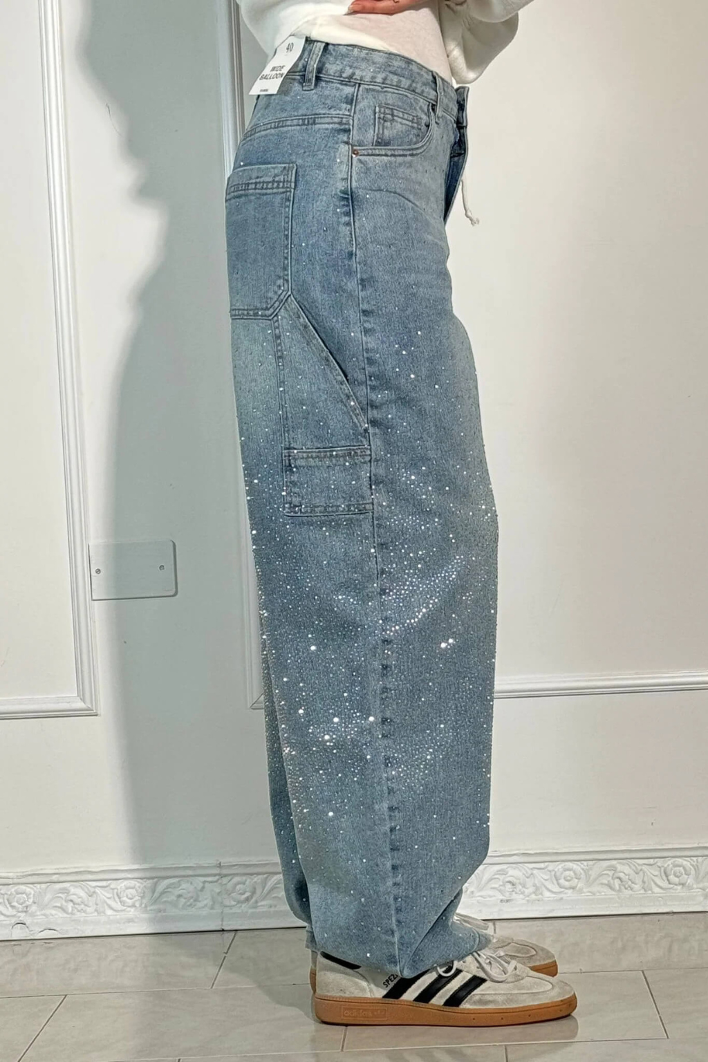 Baggy | Glitzerhose | 1+1 GRATIS