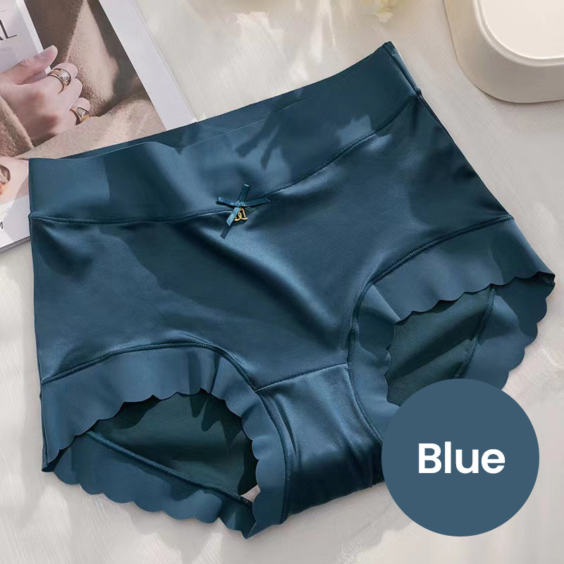 Gluschwein - 💥Kaufe 2, erhalte 1 kostenlos🥰Atmungsaktive Damen-Slips aus hochelastischem Satin mit Baumwollfutter, gesund, bequem und nahtlos