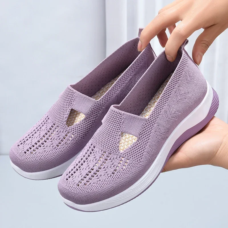 Gluschwein - 🔥Damenschuhe, bequeme, atmungsaktive, rutschfeste orthopädische Wanderschuhe für Menschen mittleren Alters und ältere Menschen