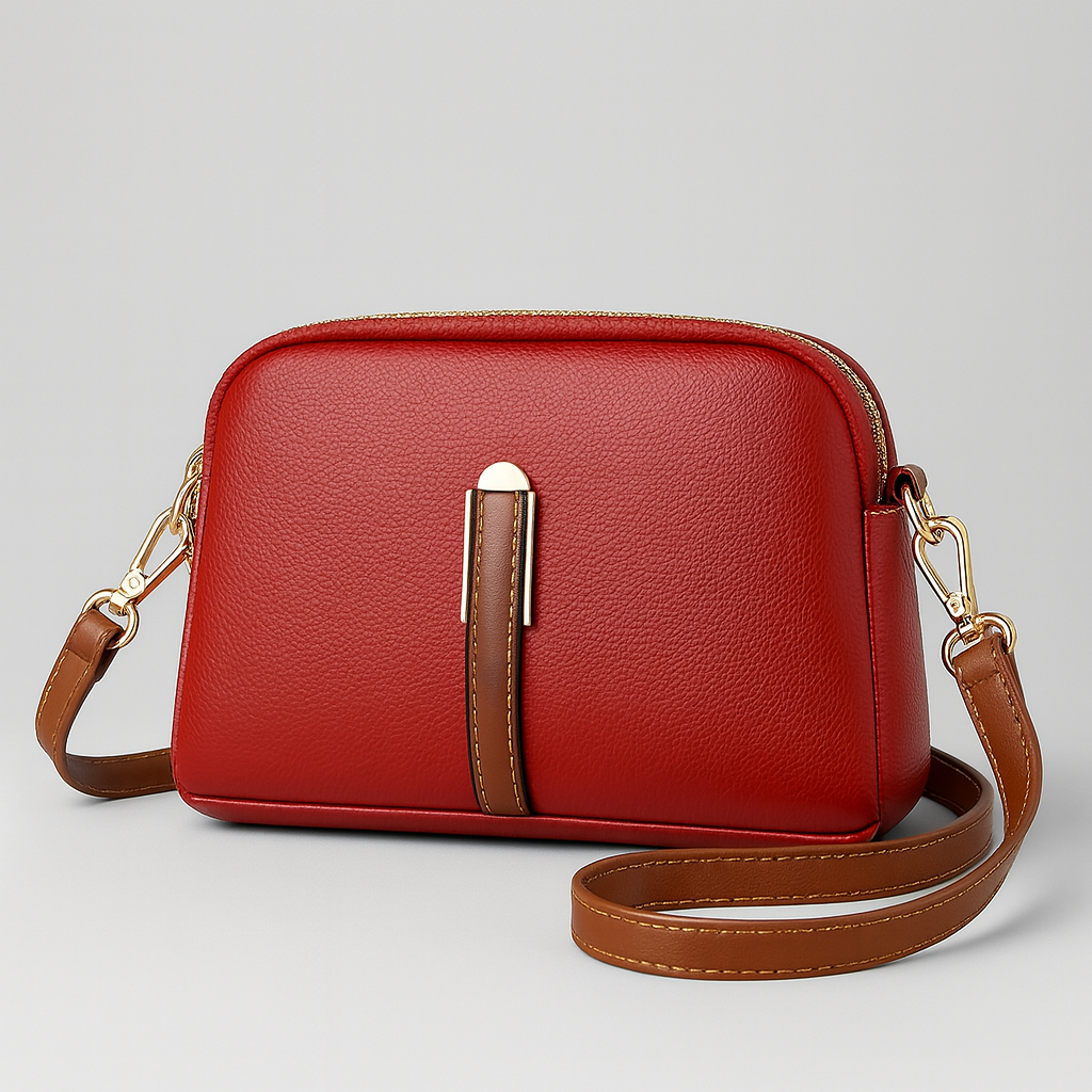 Catriona | Minimalistische Umhängetasche in Muschelform