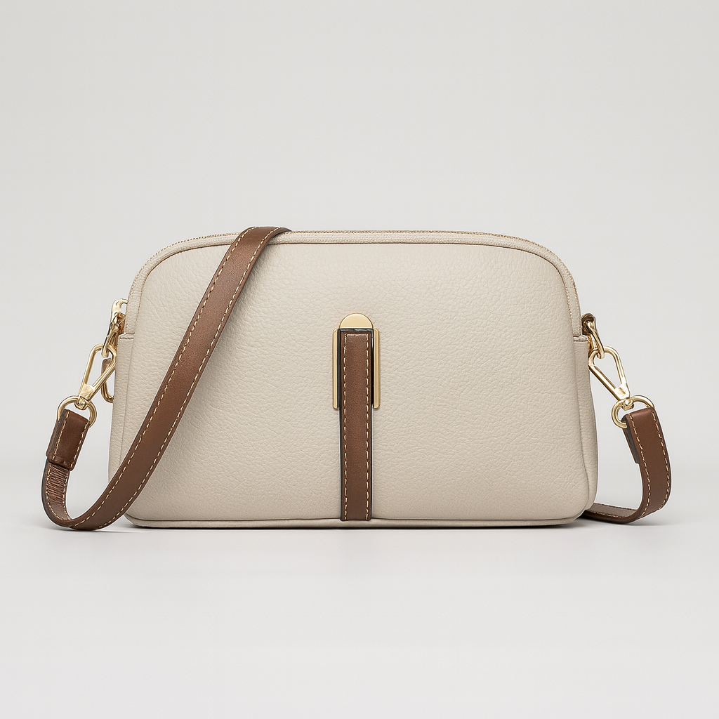 Catriona | Minimalistische Umhängetasche in Muschelform