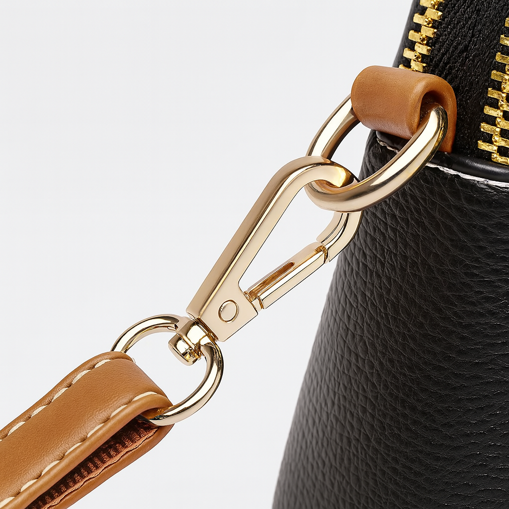 Catriona | Minimalistische Umhängetasche in Muschelform