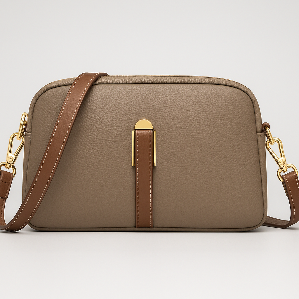 Catriona | Minimalistische Umhängetasche in Muschelform