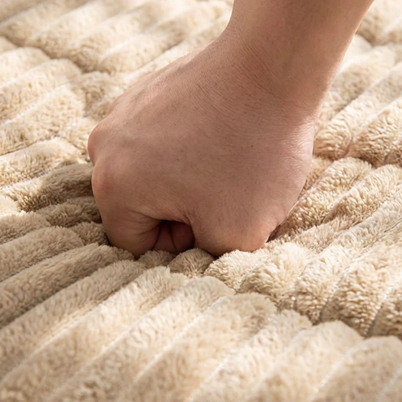 Gluschwein - Sofa Mat - Gestepptes Cord-Sofakissen | Ideal für Haustiere