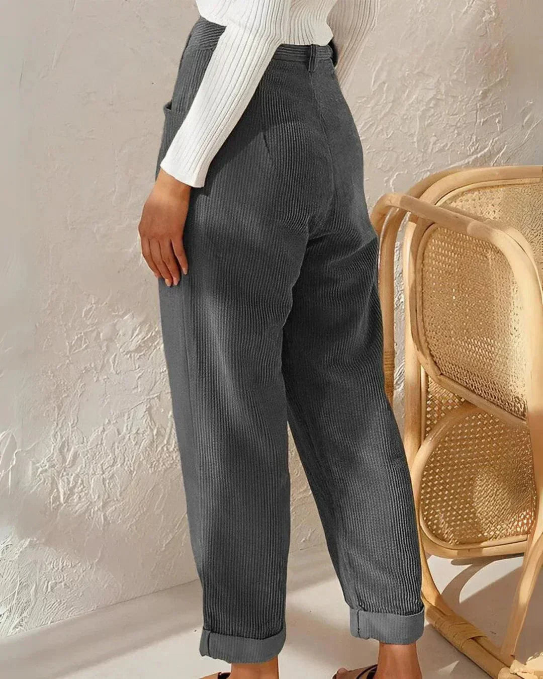 Dagmar – Damen Kordhose Weich Bequem Und Stylisch