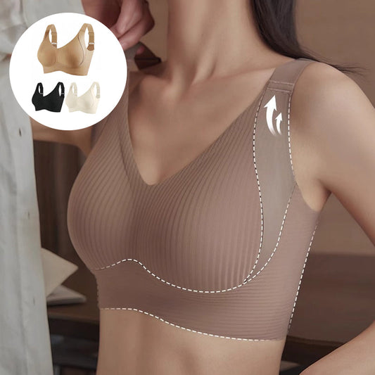 Verstellbarer Push-Up-BH ohne Bügel für Damen