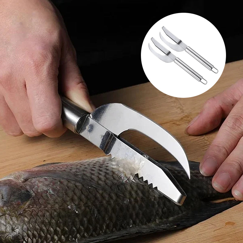 Gluschwein - 3-in-1 Fischschuppenmesser