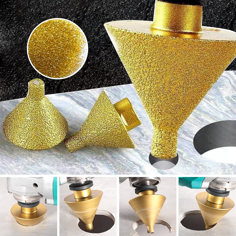 Gluschwein - Diamond Beveling Chamfer Bit For Angle Grinders