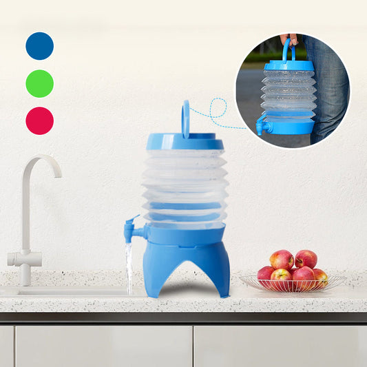 Gluschwein - Zusammenklappbarer Wasserbehälter mit Wasserhahn