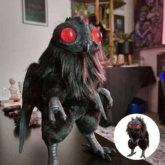 Gluschwein - Mothman Baby bewegliche Kunstpuppe