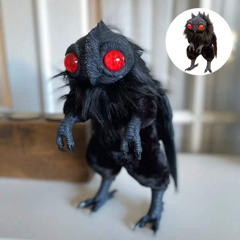 Gluschwein - Mothman Baby bewegliche Kunstpuppe