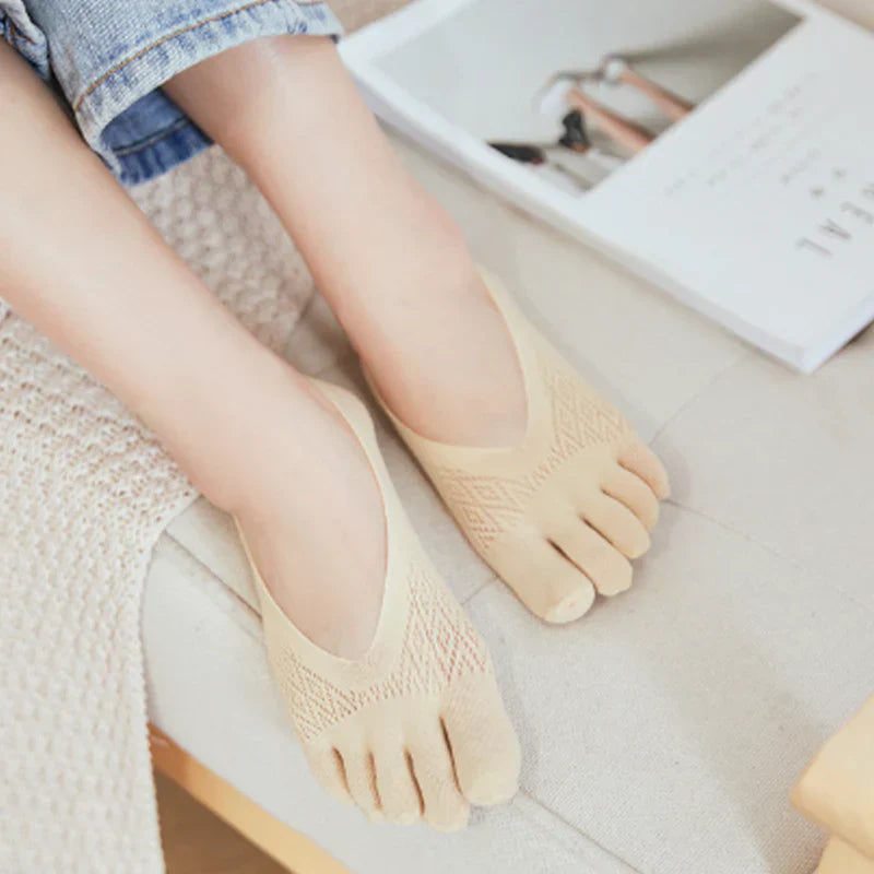 Gluschwein - 🔥Heißes Angebot🔥Unisex unsichtbare korrigierende Fünffinger-Socken
