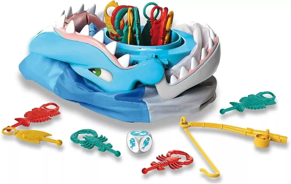 Juego de atrapar tiburones con amigos del mar: diversión para fiestas infantiles y adultas 
