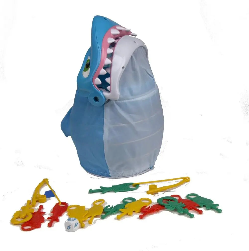 Juego de atrapar tiburones con amigos del mar: diversión para fiestas infantiles y adultas 