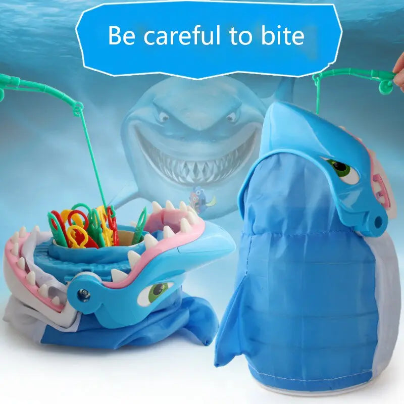 Juego de atrapar tiburones con amigos del mar: diversión para fiestas infantiles y adultas 