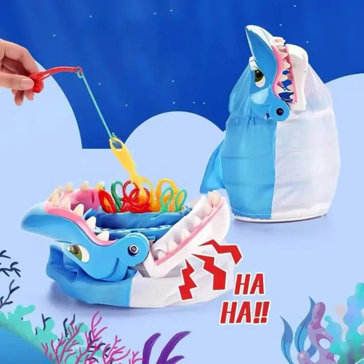 Juego de atrapar tiburones con amigos del mar: diversión para fiestas infantiles y adultas 