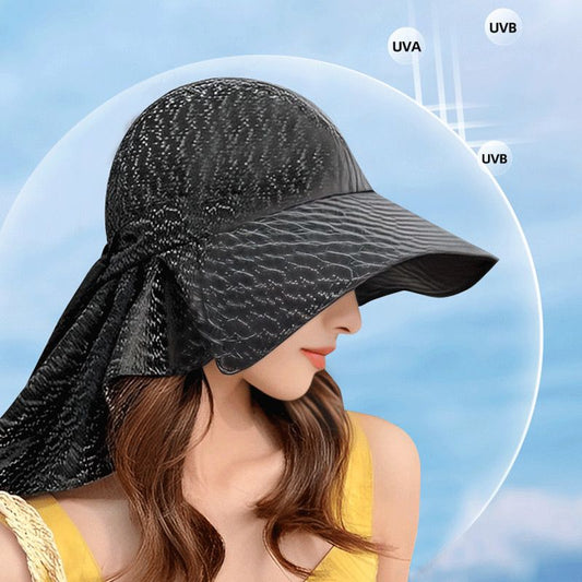 Gluschwein - ✨Begrenztes Zeitangebot: 49% Rabatt💥All-Match-Sonnenhut mit breiter Krempe und Nackenschutz für Damen
