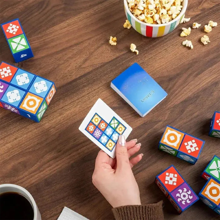 Juego educativo para niños: fomenta el pensamiento y la concentración.