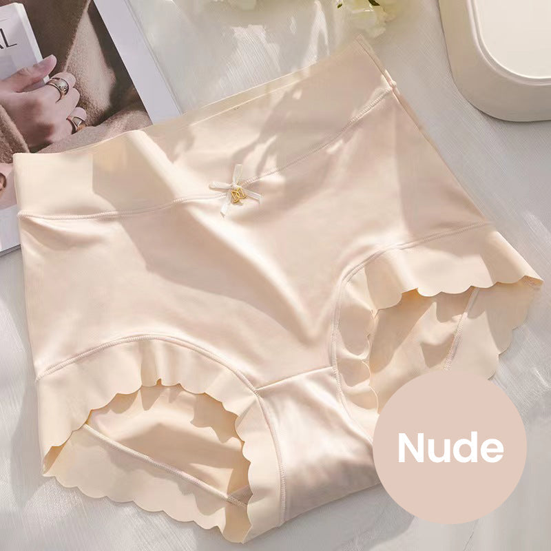 Gluschwein - 💥Kaufe 2, erhalte 1 kostenlos🥰Atmungsaktive Damen-Slips aus hochelastischem Satin mit Baumwollfutter, gesund, bequem und nahtlos