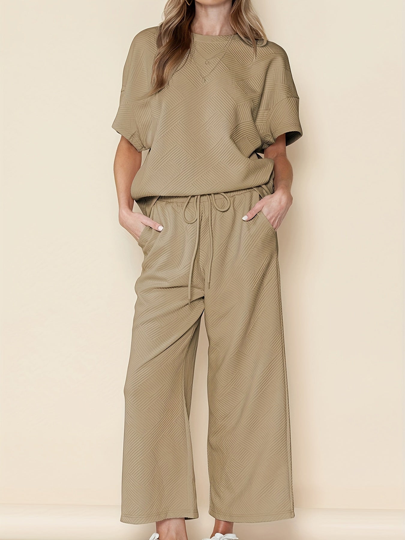 Gluschwein - 🌷Frühling/Sommer Bestseller 🍃Begrenzte Zeit 49% Rabatt💥Damen Sommer 2-teiliger Hausanzug✨