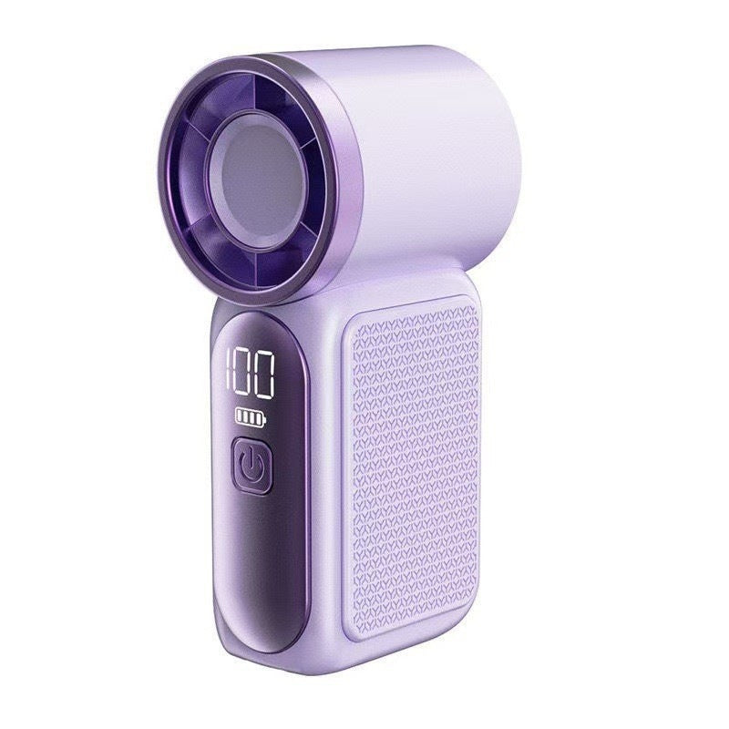 🌀Nur 16.99€ diesen Sommer!!!💨Mini-Handventilator mit LED-Anzeige –👍5-stufiger Turbo-Ventilator im Taschenformat.✨Über USB aufladbar, schnelle Kühlung für Reisen und beim Schminken. Das perfekte Geschenk.  Tragbare Kühlung