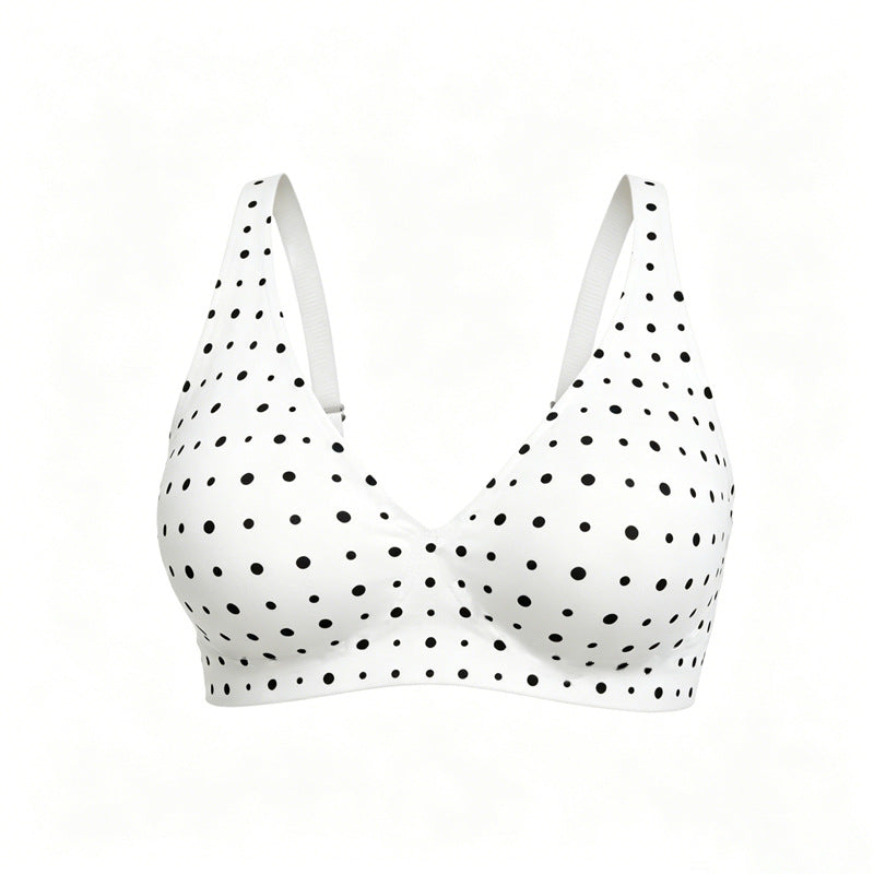 💜💜Jelly Wireless Damen Komfortable kabellose Push-up-BHs, nahtlose T-Shirt-BHs, BHs mit tiefem V-Ausschnitt für jeden Tag
