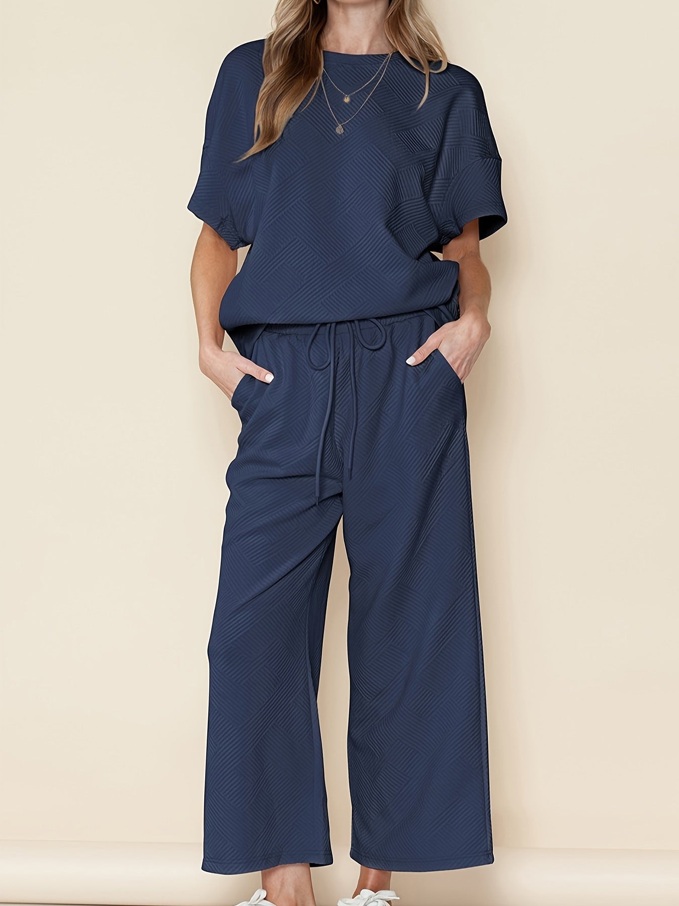 Gluschwein - 🌷Frühling/Sommer Bestseller 🍃Begrenzte Zeit 49% Rabatt💥Damen Sommer 2-teiliger Hausanzug✨
