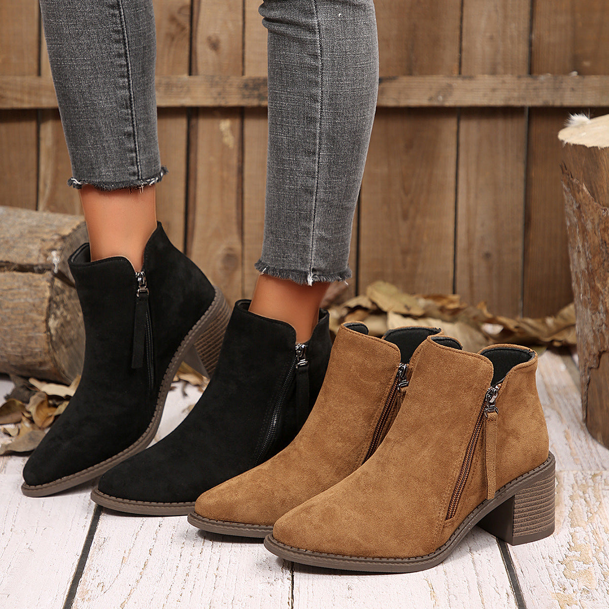 NORA – Stiefeletten aus Wildleder