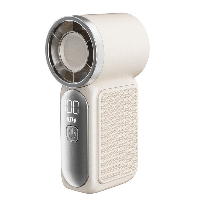 🌀Nur 16.99€ diesen Sommer!!!💨Mini-Handventilator mit LED-Anzeige –👍5-stufiger Turbo-Ventilator im Taschenformat.✨Über USB aufladbar, schnelle Kühlung für Reisen und beim Schminken. Das perfekte Geschenk.  Tragbare Kühlung
