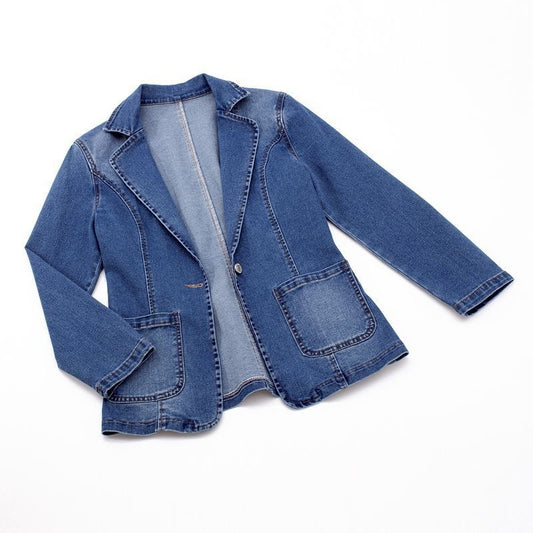 Gluschwein - Camilla - Klassischer Denim-Blazer